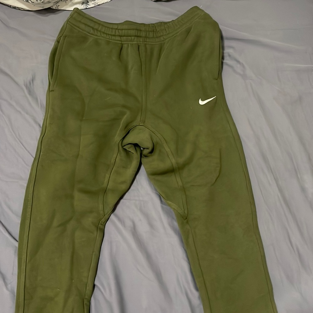 Nike Forest Green sweatpants mens small